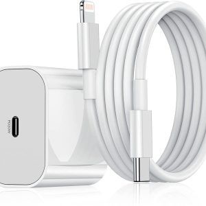 iphone charger adapter 20w original lightning cable combo (mfi certified) compatible with iphone 14/14plus/14pro/14 pro max13/13 pro/13 pro max/12/12 pro/11/x/x bis certified